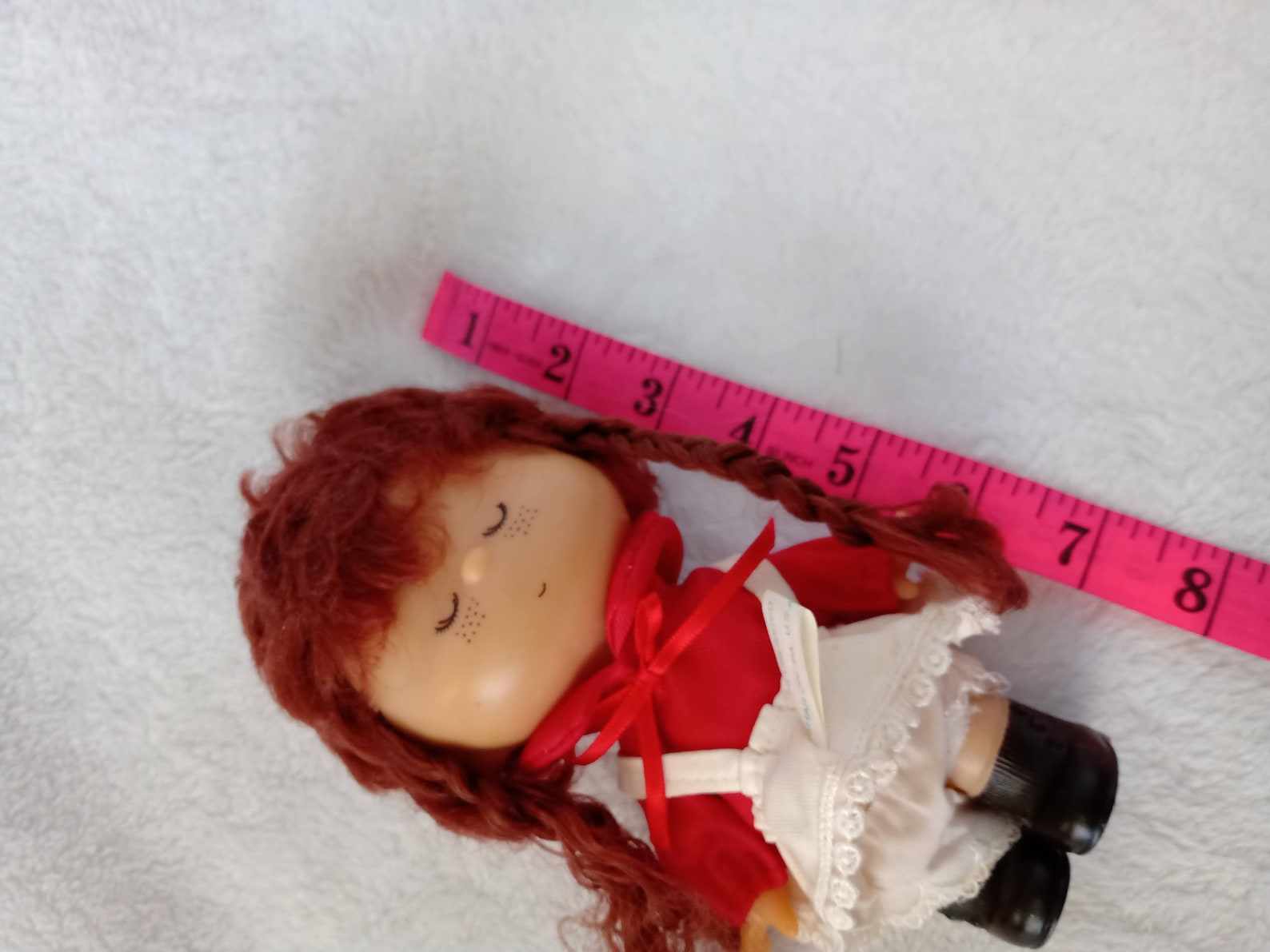 Vintage Dolls Unlimited Redhead Freckled Faced Girl Doll Etsy