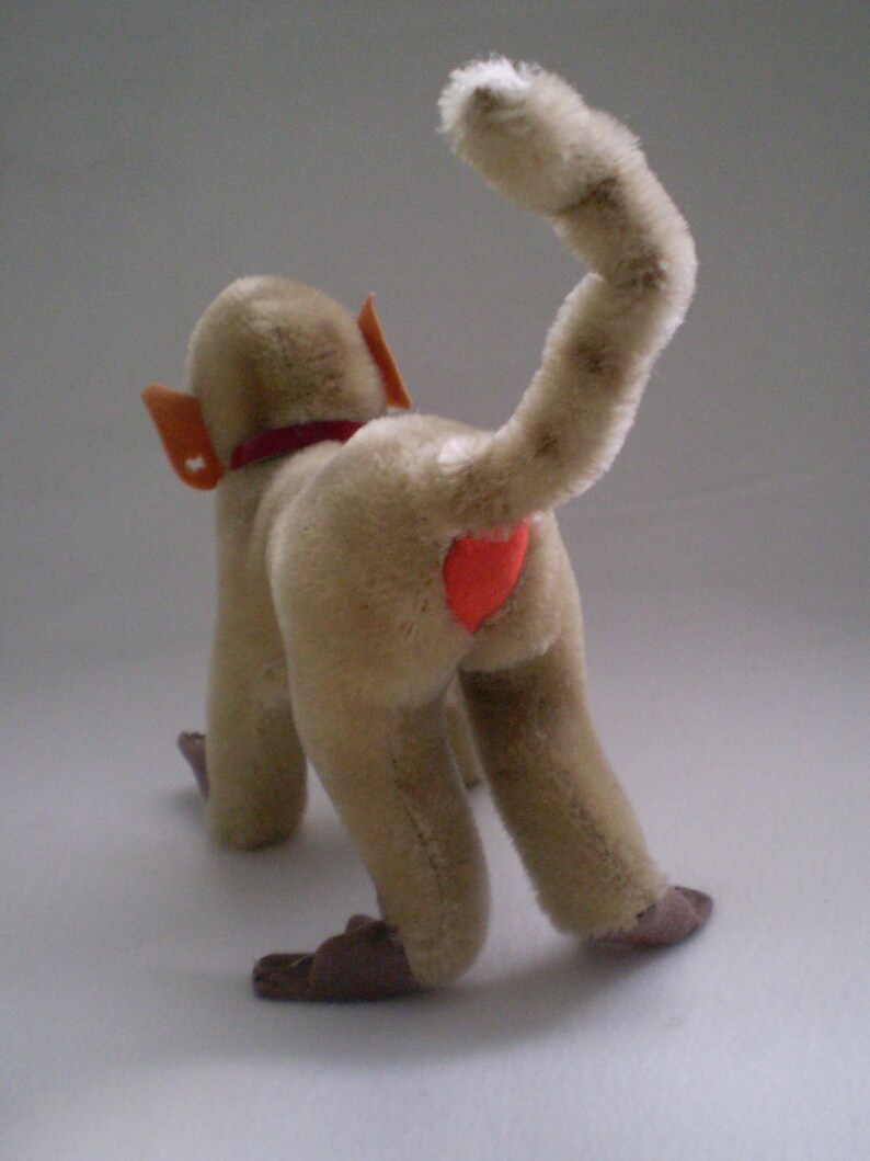 SALE Vintage Steiff Mohair Baboon CoCo Stuffed Animal Etsy