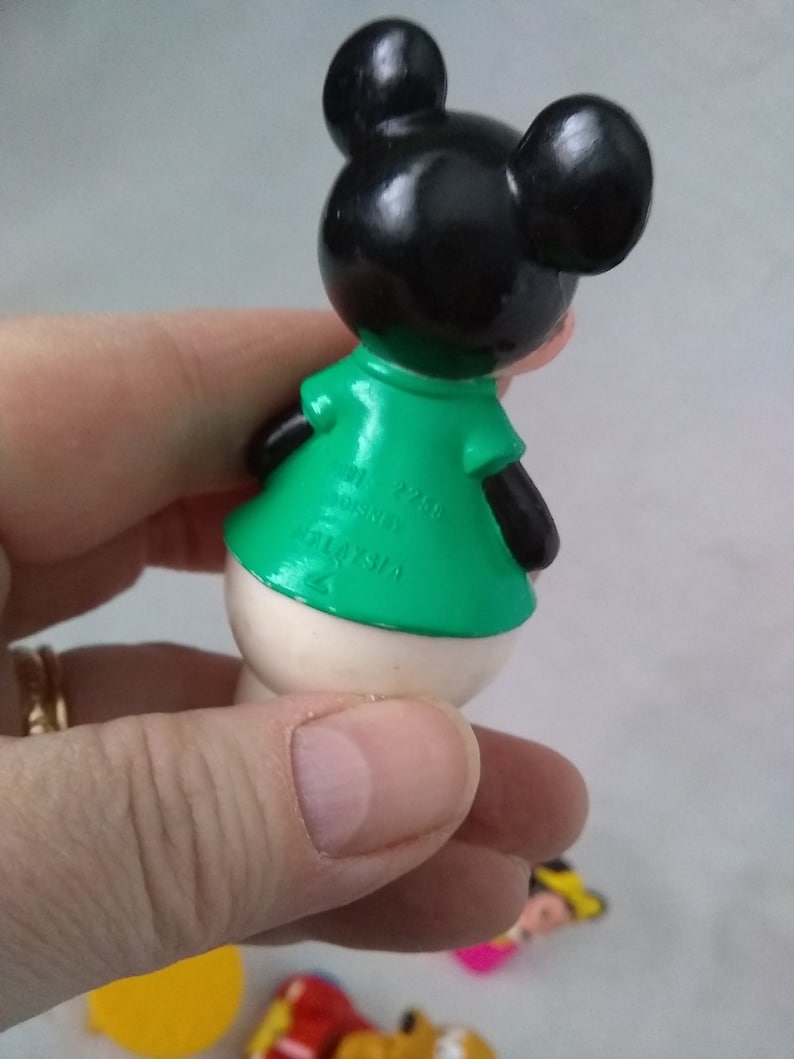 Vintage DISNEY Mickey Mouse Pluto Set 7 pieces