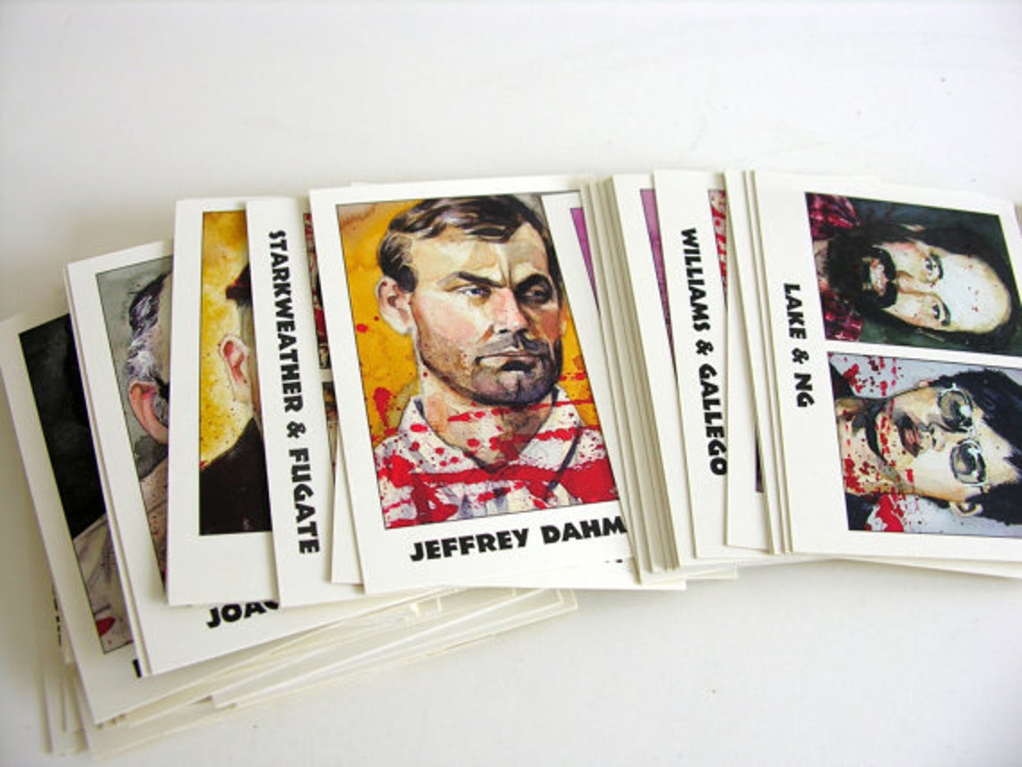 True Crime Series Vintage Trading Cards 1 & 2 GMen Gangsters Etsy