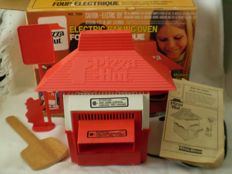 Vintage COLECO pizza hut electric baking oven With BOX Rare Etsy