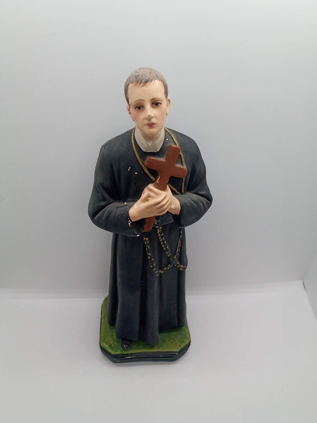 Vintage St Gerard, Shrine Figure, Kitsch, Religious, Chalk Ware Etsy