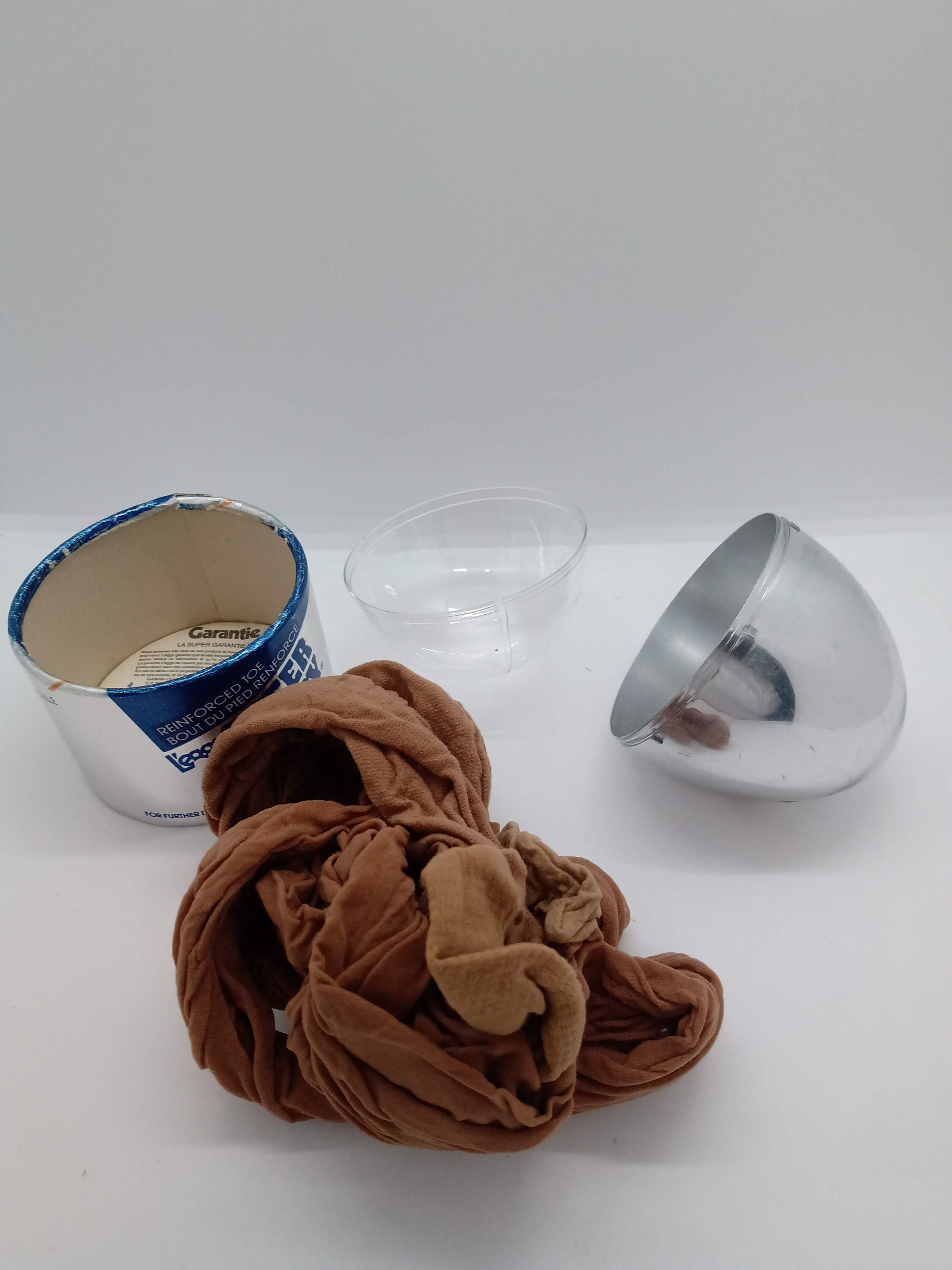 Vintage L'EGGS Egg Pantyhose Holder With Pantyhose Etsy