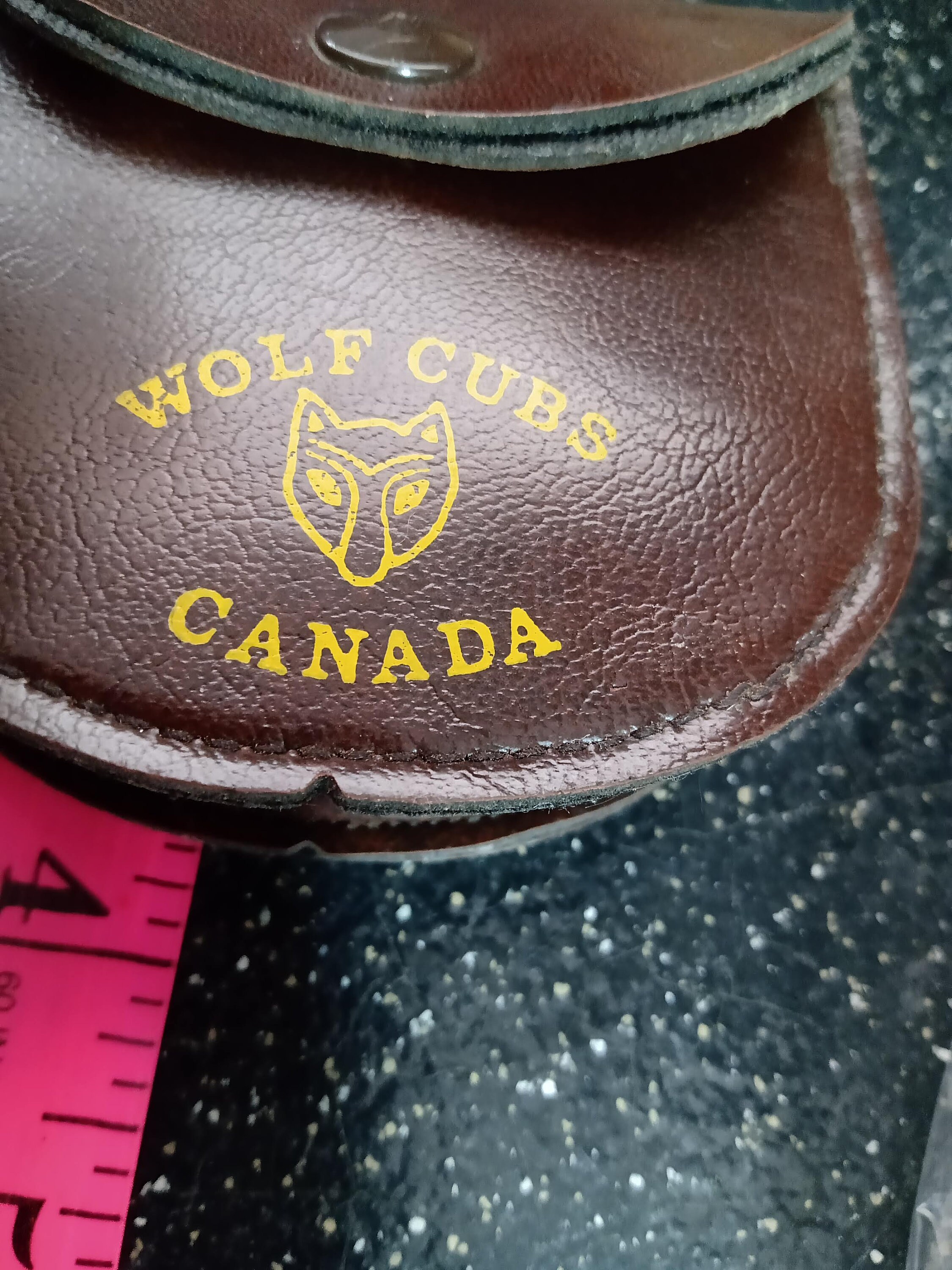 Vintage Canadian Boy Scout Belt Pouch/ Wolf Cub Etsy Canada