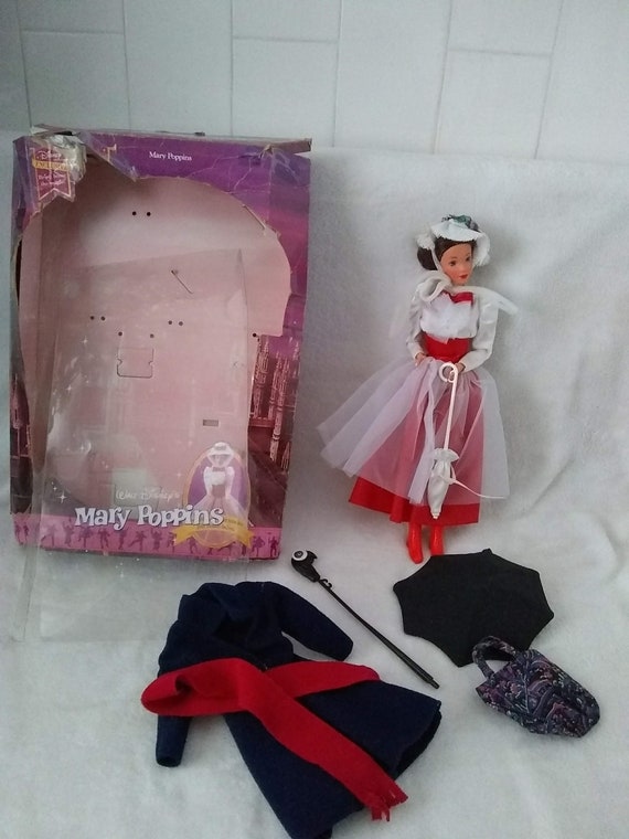 Vintage MARY POPPINS Doll 12 Barbie Doll 1993 - Etsy UK