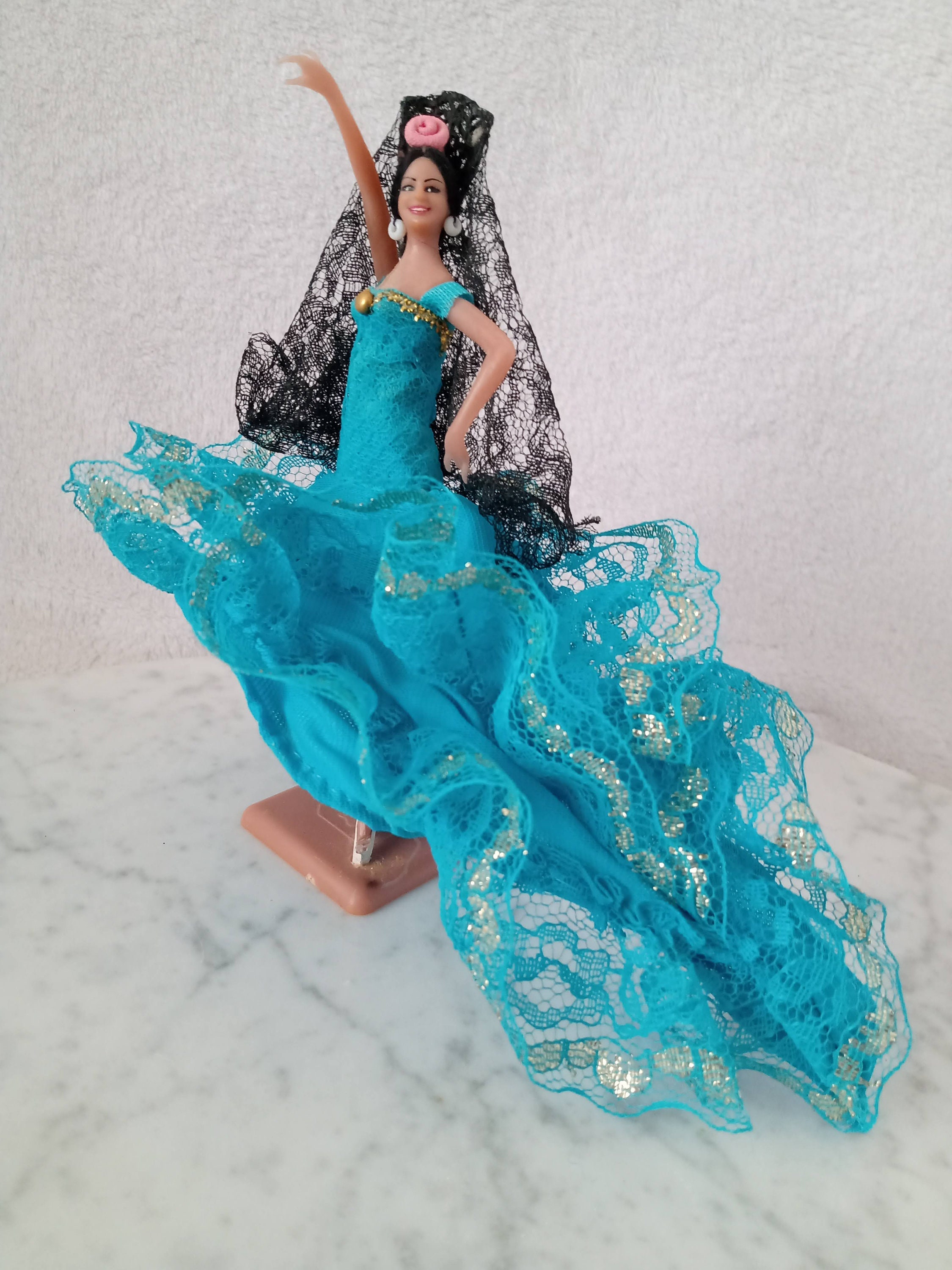 Vintage Spanish Marin Chiclana Plastic Doll. Flamenco Dancer. - Etsy
