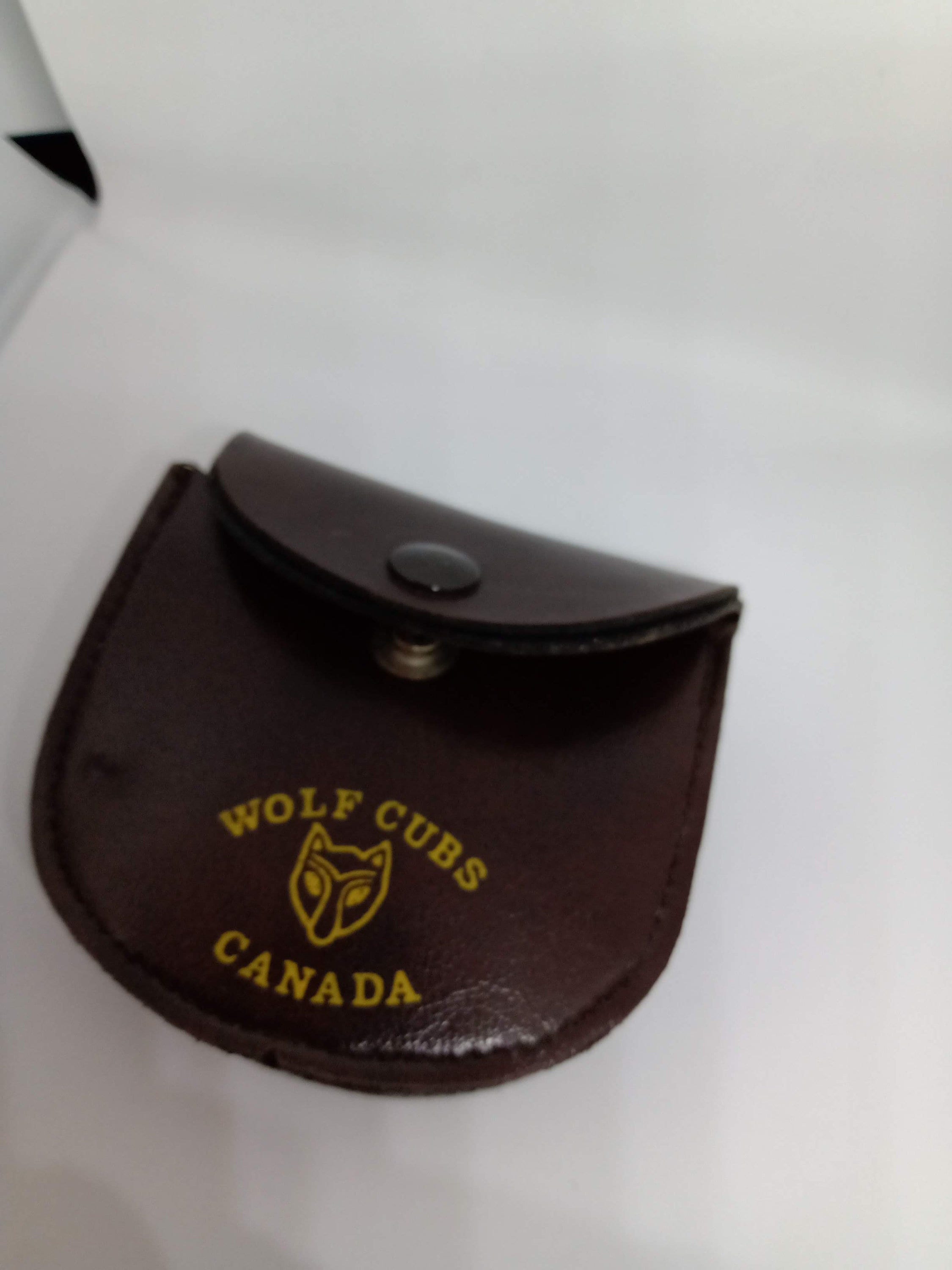 Vintage Canadian Boy Scout Belt Pouch Wolf Cub Etsy Canada