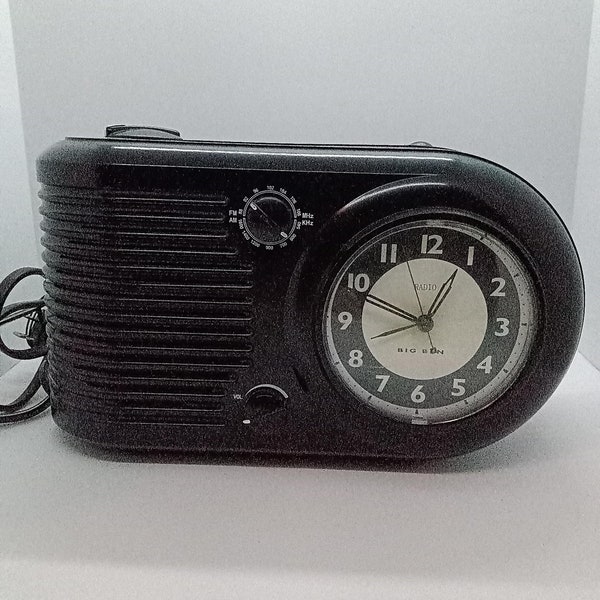 Vintage Westclox Big Ben Limited Collector’s Edition Radio alarm clock