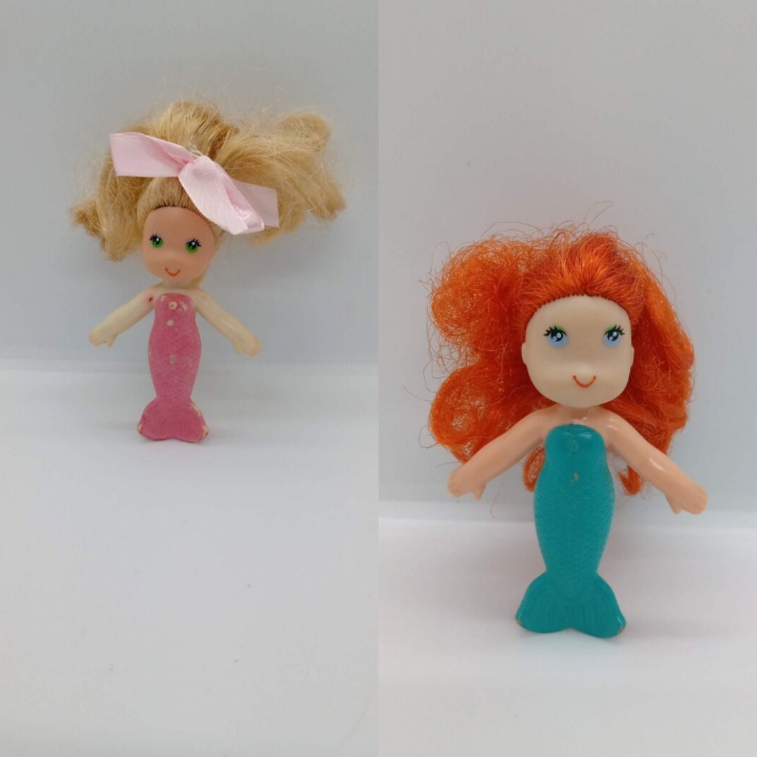 Vintage Set of 2 SEA WEES Kenner Mermaid Dolls - Etsy