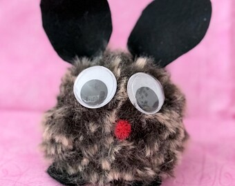 Fluffy Bunny Friend: Listening Companion Plush Toy