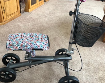 Custom knee scooter cover - 1 -2" padding