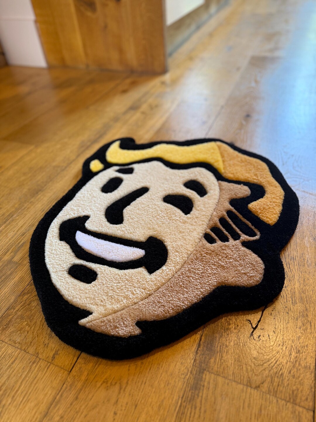 4x5 Fallout Rug Fallout Vault Boy Rug: Acrylic Wool Hand Tufted Rug (various Sizes ...