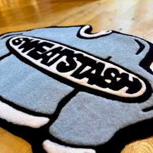 Personalized Tufted Rug : Customizable Handmade Acrylic Wool (Various Sizes) zdjęcie 8