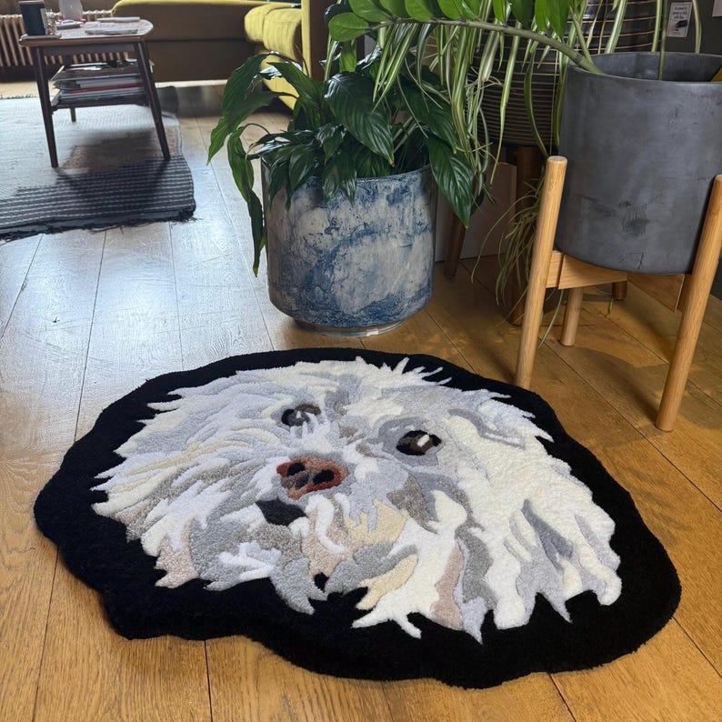 Personalized Tufted Rug : Customizable Handmade Acrylic Wool (Various Sizes) zdjęcie 12