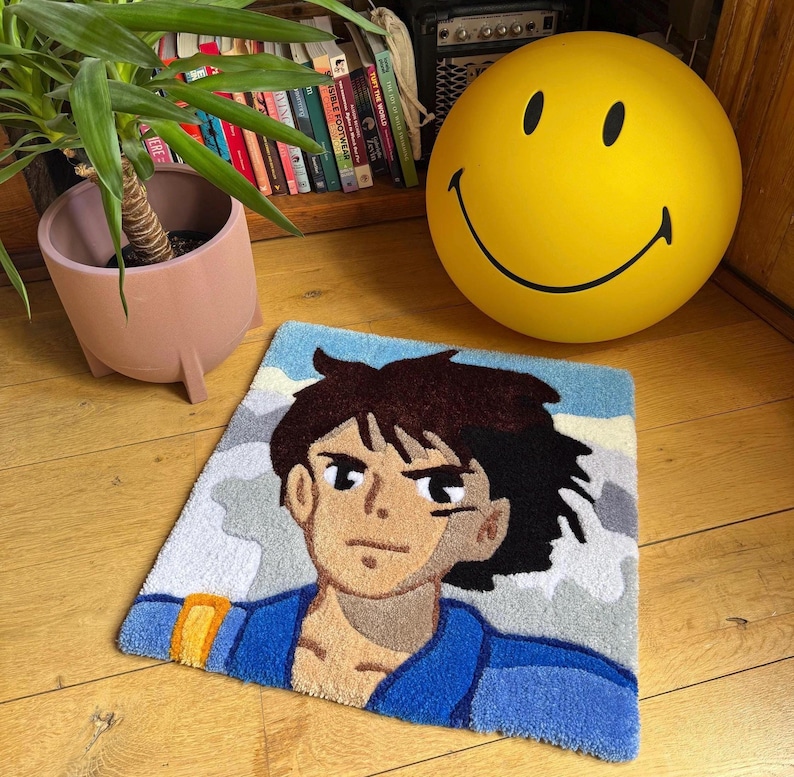Personalized Tufted Rug : Customizable Handmade Acrylic Wool (Various Sizes) zdjęcie 6