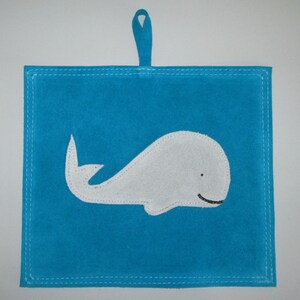 Suede Potholder