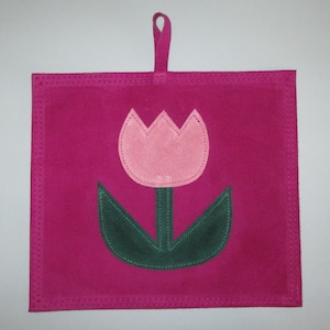 Suede Potholder