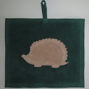 Suede Potholder