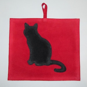 Suede Potholder
