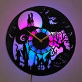 Nightmare Before Christmas Clock, Jack Skellington, Nightmare Before Christmas Decor, Jack and Sally, Halloween Clock