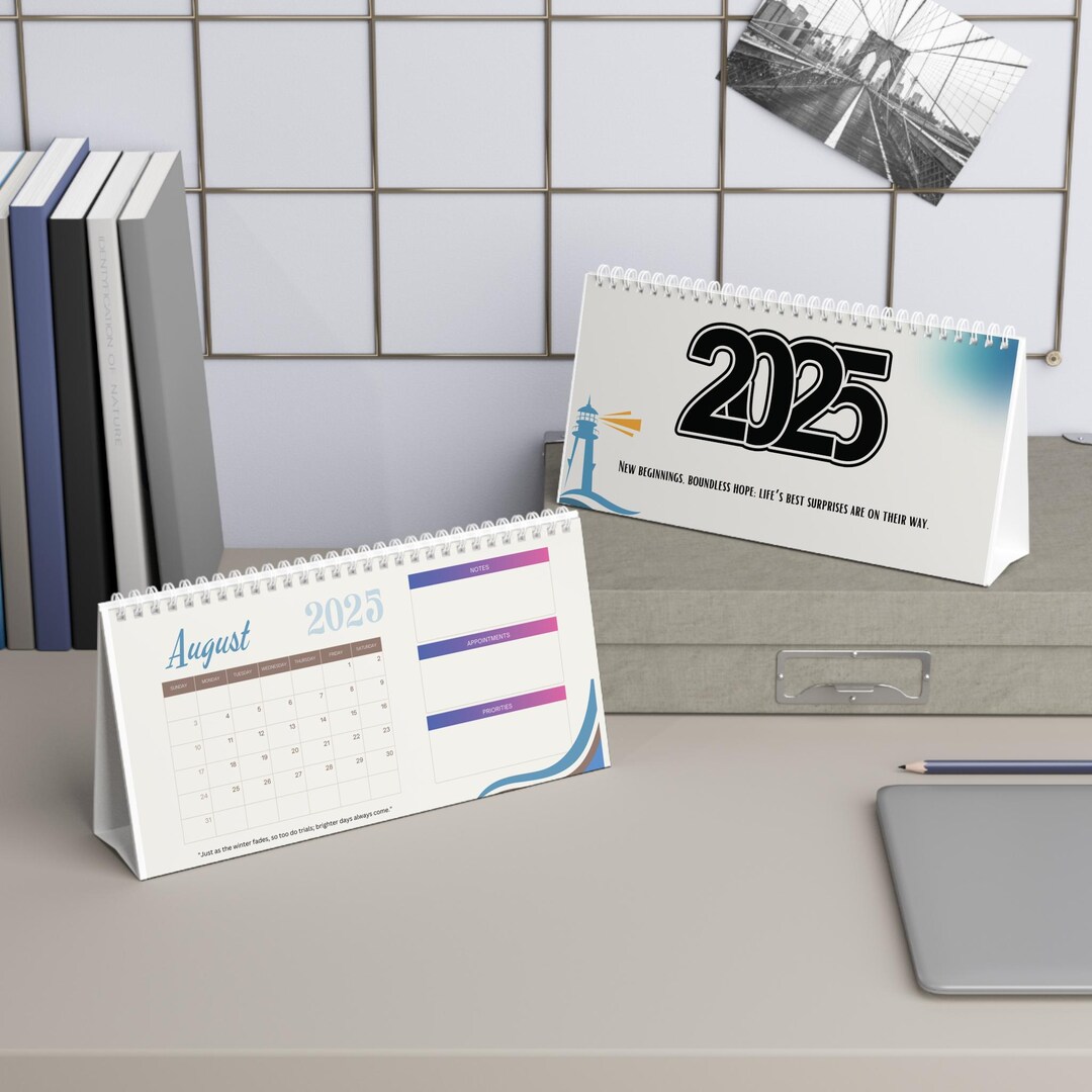 2025 Office Desk Calendar Office Calendar Office Staff Desk Calendar