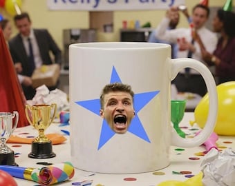 The Office Mug, The Office TV Show, The Office Gift, The Office Star Mug, Starface Mug, Office Birthday Mug, Boss Gift