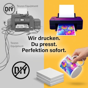 Premium sublimation printing A4 and A3 | Design your own | Printed on premium paper. image 1