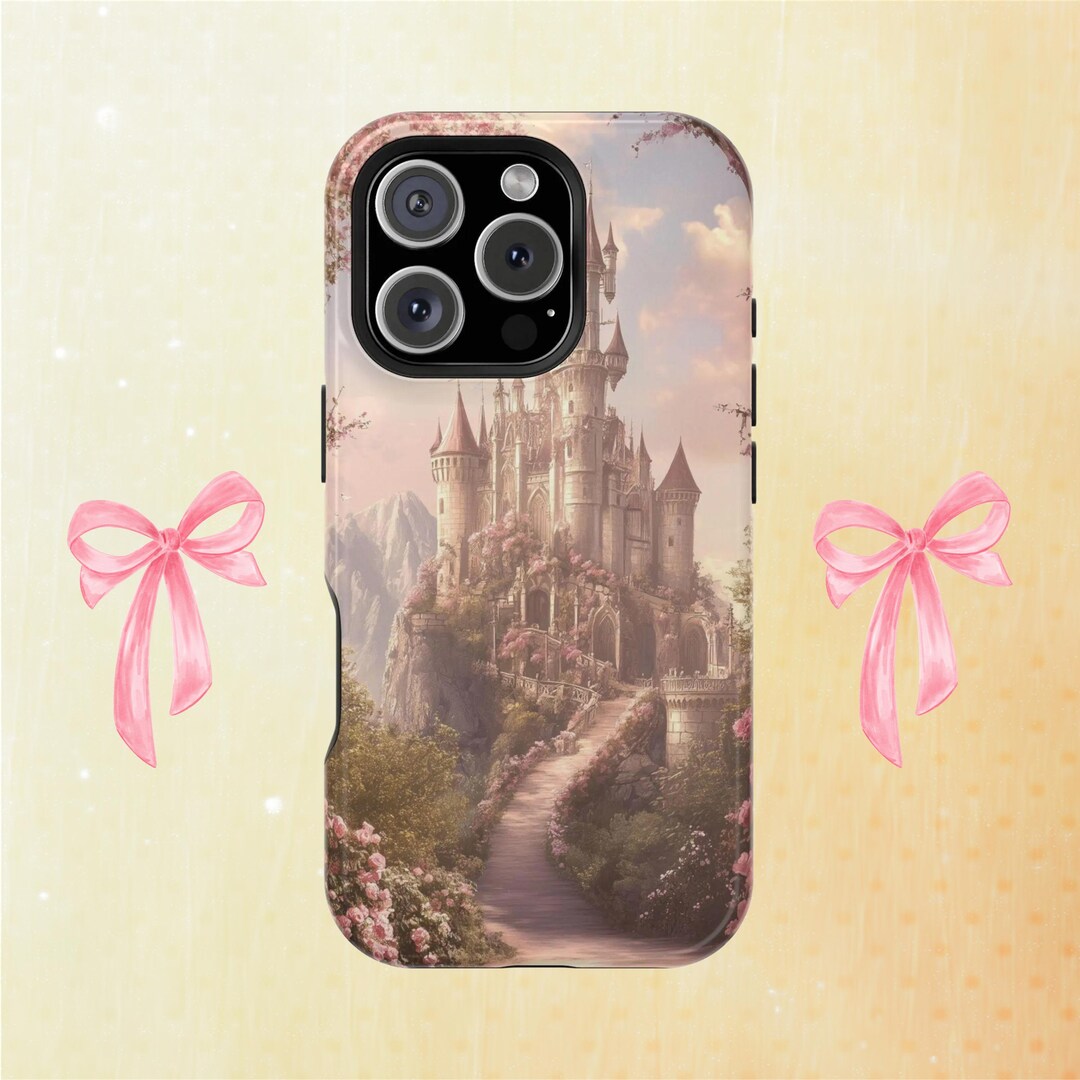 Fairytale Castle Impact-resistant Phone Case, Whimsical