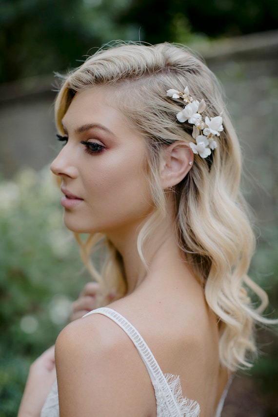 IRIS Bridal Hair Comb Floral Hair Piece Wedding Hair Comb - Etsy IRIS Bridal Hair Comb Floral Hair Piece Wedding Hair Comb - Etsy