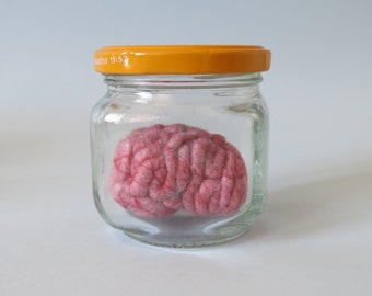Specimen Jar Brain Anatomical Curio J1 Human Brain Display Anatomy Brain Art
