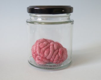 Specimen Jar Brain Anatomical Curio S2 Human Brain Display Anatomy Brain Art