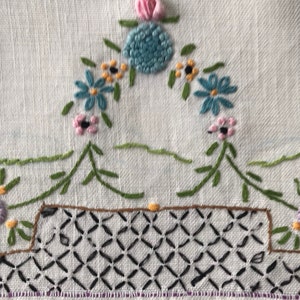 Garden Party Girls, Modern Tapestry, Embroidery Art, Bohemian, Romantic, Girlfriend gift, Summer Dresses, Birthday, Celebration, Wall decor image 7