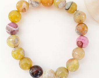 Gaia bracelet | gemstone stretch bracelet