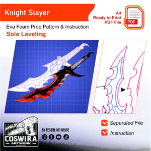 Solo Leveling Arise Sword of Light Cosplay Prop - Digital
