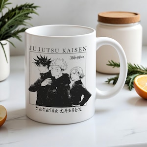 Jujutsu Kaisen Coffee Mug: Kawaii Anime Otaku Gift