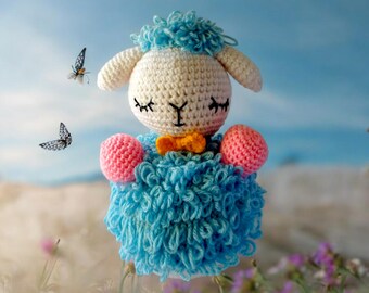 Sheep Crochet Pattern: Whimsical Farm Animal Amigurumi (PDF Pattern)