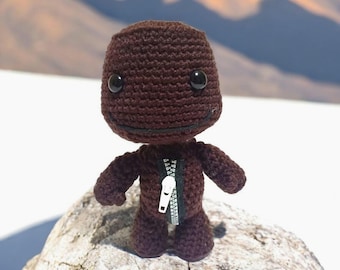 Sackboy Crochet Pattern｜Sackboy Amigurumi｜Iconic Video Game Character｜Gift for Gamer Kids｜Big Adventure Crochet Pattern