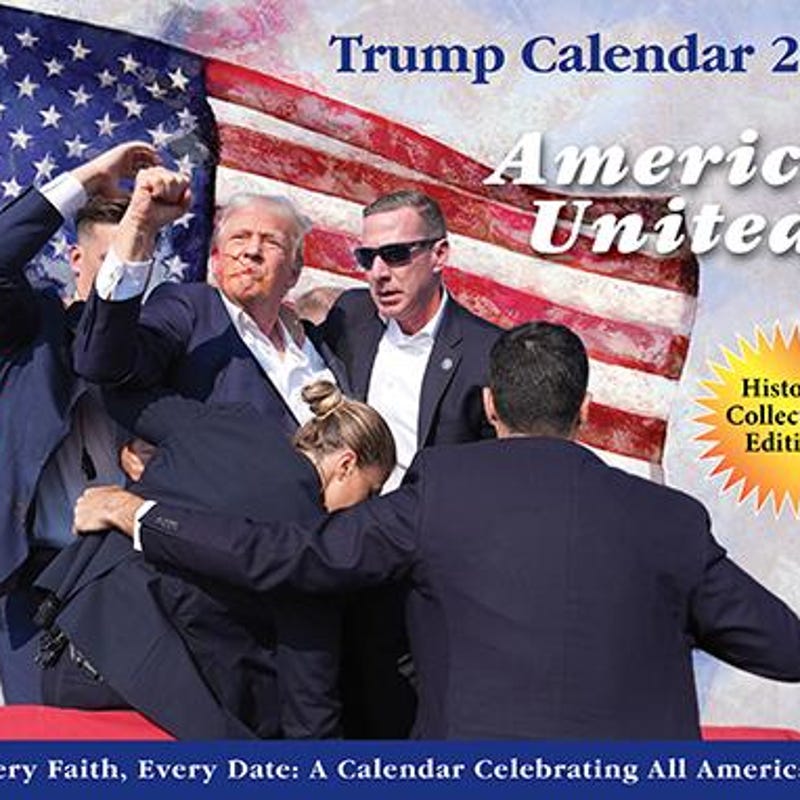 Trump Calendar 2025 Etsy