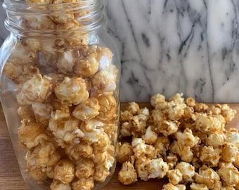 Receta de palomitas de maíz con caramelo