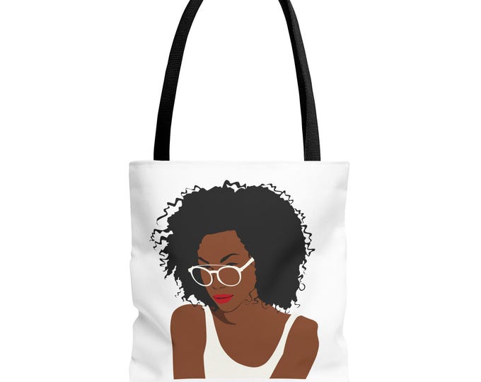 Sophisticated  Totebag, Tshirts, and Hoodies - African American Lady in Headwrap main image 0