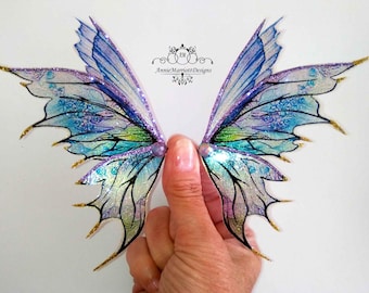 Ailes de fée faites main pour poupées d'art Ailes de poupée fantaisie OOAK
