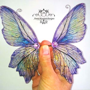 Handmade Fairy Wings for Dolls OOAK Fantasy