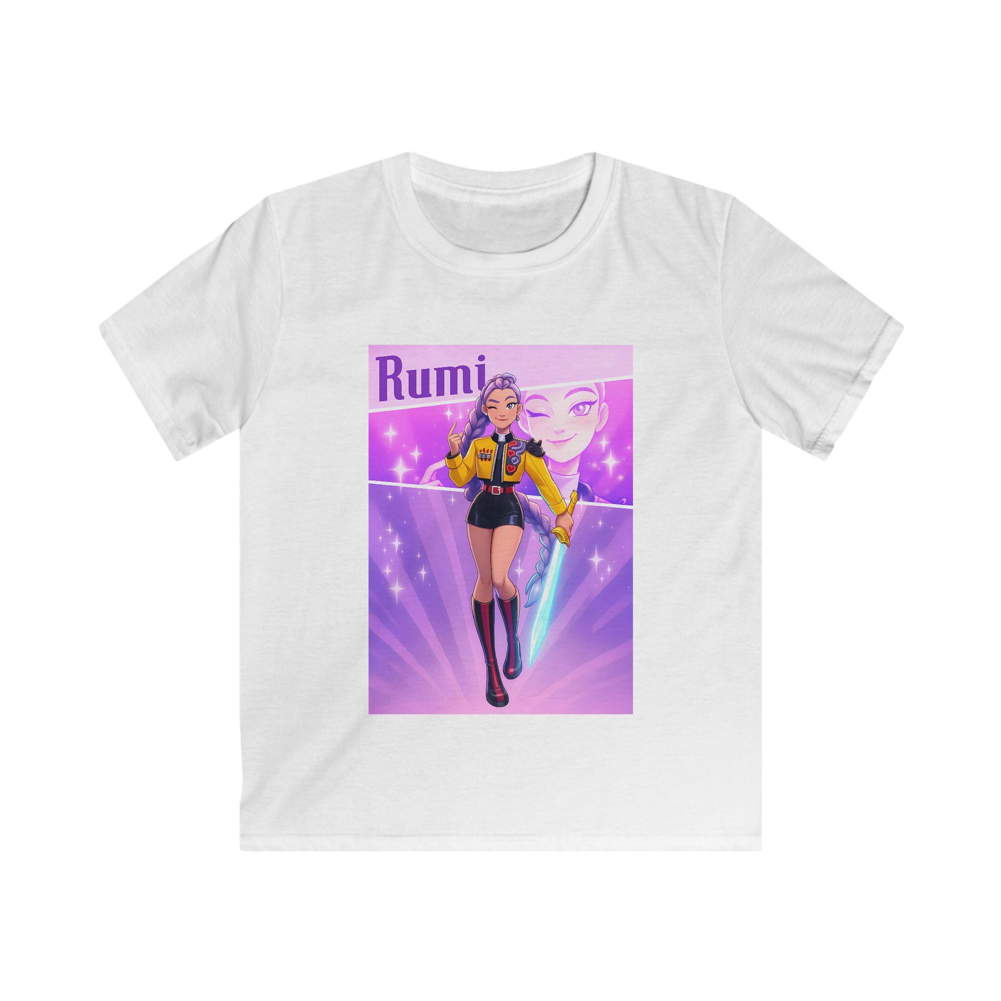 Rumi K-pop Demon Hunters T-shirt | Softstyle Cotton Graphic Tee - Etsy