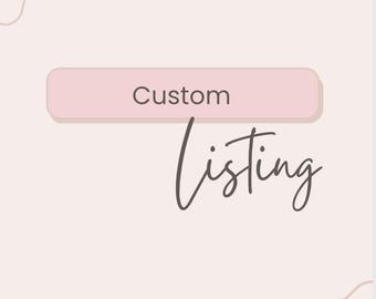 Custom Listing