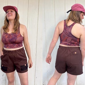 Sierra Short - PDF Sewing Pattern, Size Inclusive 0-34, Hiking Shorts, MYOG, Outdoor Climbing, MYOG
