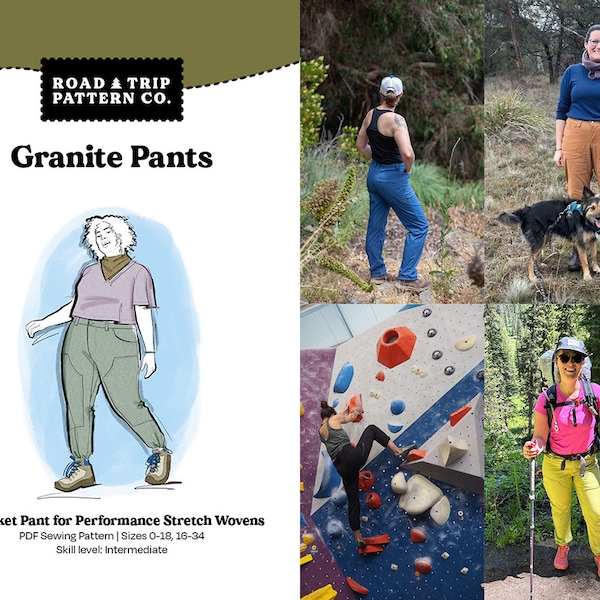 Mens Climbing Pants Pattern Etsy