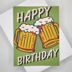 Joyeux anniversaire - Santé - Bière - Fêter