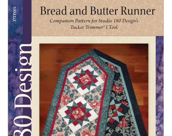 Bread and Butter Table Runner Pattern by Deb Tucker of Studio 180 Design