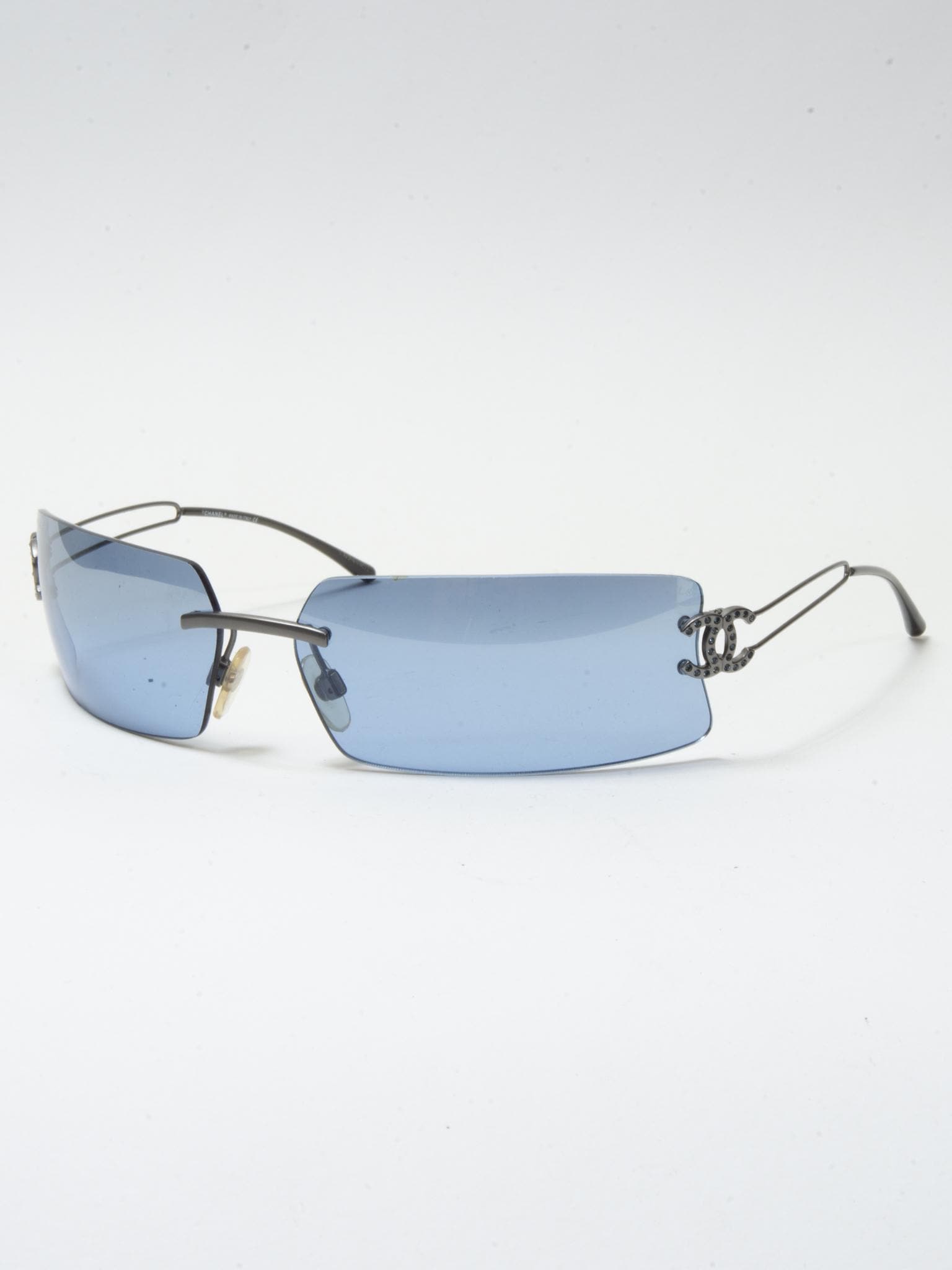 CHANEL ゴールドフレーム サングラス　ビンテージ Vintage chanel sunglasses - Etsy 日本