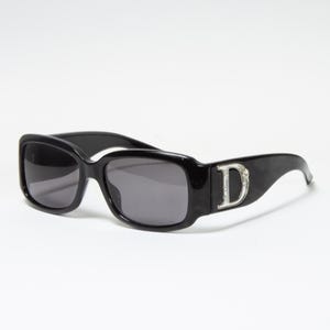 DIOR BOUDOIR 2 SUNGLASSES In Black Vintage dior sunglasses y2k sunglasses dior occhiali dior lunettes